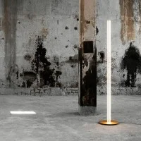 Flos COORDINATES F Lampada LED Champagne Da Terra Piantana