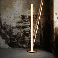 Flos COORDINATES F Lampada LED Champagne Da Terra Piantana