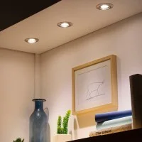 Lampo DIK FIX Fixed Recessed Spotlight for False Ceiling GU10