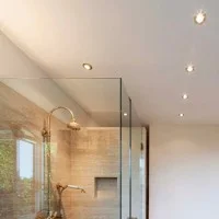Lampo DIK FIX Fixed Recessed Spotlight for False Ceiling GU10