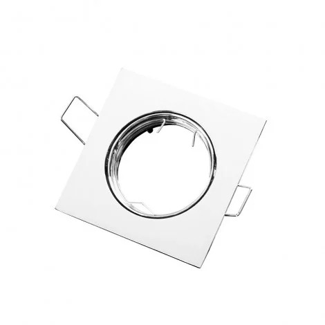 Lampo DIK OR Adjustable Square Recessed Spotlight for False