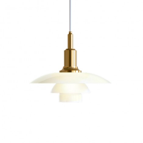 Louis Poulsen PH 3/2 Pendant Suspension Singol Lamp By Poul