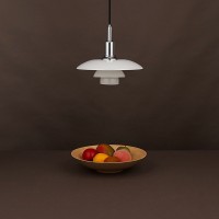 Louis Poulsen PH 3/2 Pendant Suspension Singol Lamp By Poul