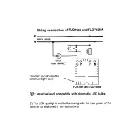 Flos Dimmer TRIAC for AIM e AIM Small with Multiple Rose