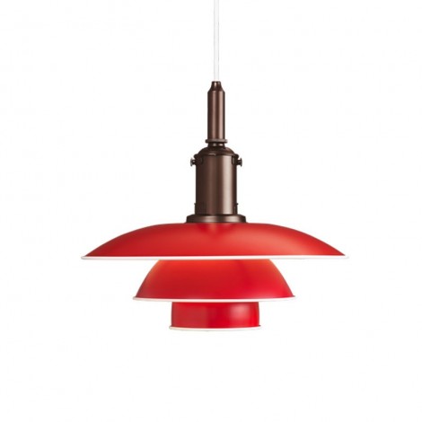 Louis Poulsen PH 3½-3 Pendant Suspension Singol Colored Lamp By
