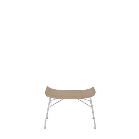Kartell S/wood basic veneer poggiapiedi