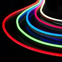 QLT Neon Striscia LED RGB 14,4W 24V Luce Continua IP67 Esterno