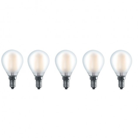 Duralamp Tecno Vintage Sfera LED Satinata 4W 340lm E14