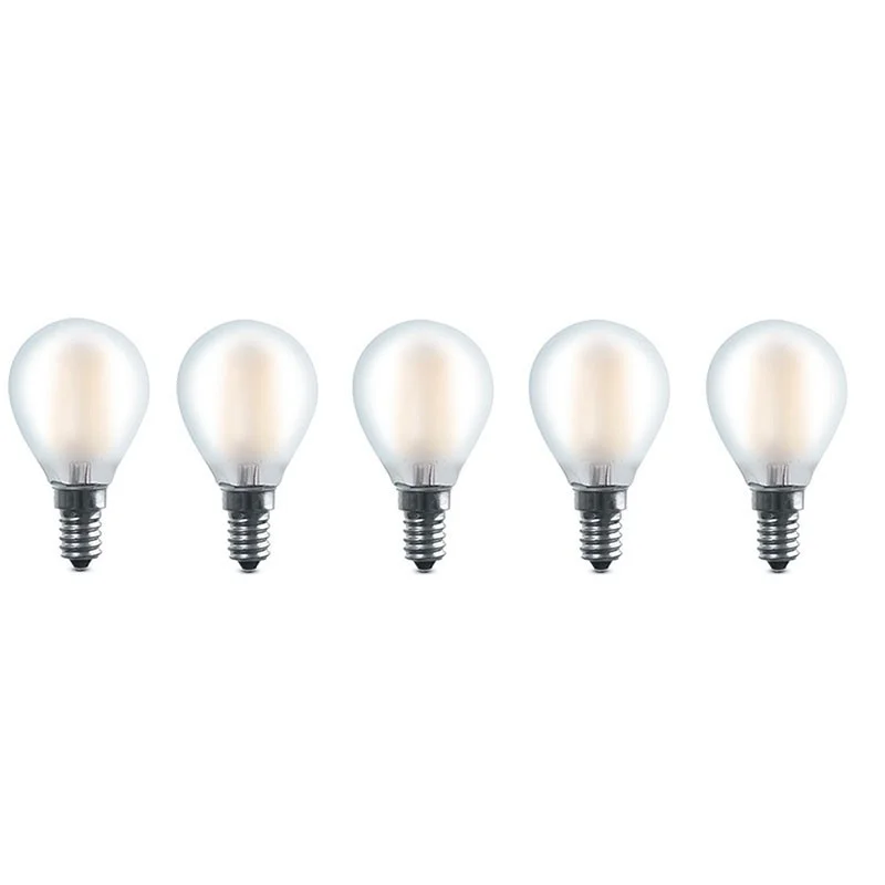 Duralamp Tecno Vintage Sfera LED Satinata 4W 340lm E14 Duralamp Tecno Vintage Sfera LED Satinata 4W 340lm E14