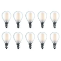 Duralamp Tecno Vintage Sfera LED Satinata 4W 340lm E14