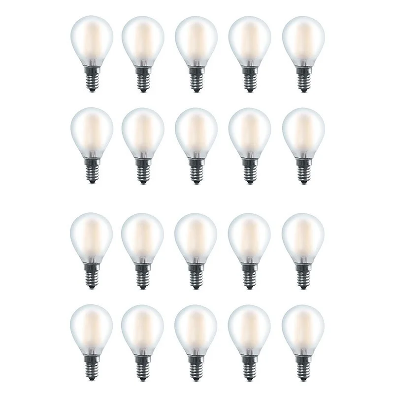Duralamp Tecno Vintage LED 4W 340lm E14 Frosted Opal Bulb