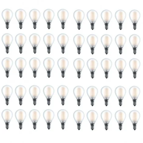 Duralamp Tecno Vintage Sfera LED Satinata 4W 340lm E14