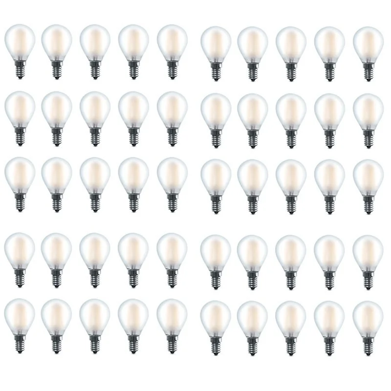 Duralamp Tecno Vintage Sfera LED Satinata 4W 340lm E14