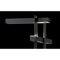 Oluce LAS Floor Lamp Matt Black Grey Triple Lighting Floor By