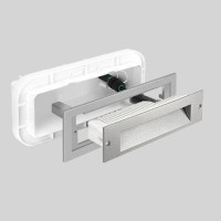Prisma Adattatore Flangia INSERT+ 1 per Installazione Ad Incasso