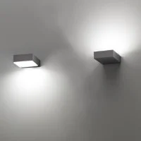 Ai Lati Lights Alu LED 7W Lampada Da Parete Rettangolare Slim