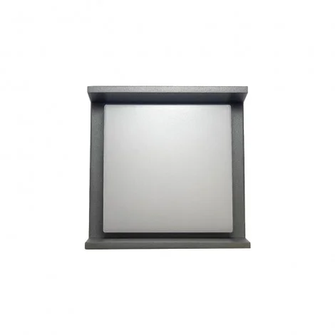 Ai Lati Lights Alu LED 7W Lampada Da Parete Plafoniera Quadrata