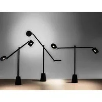 Artemide Equilibrist LED Adjustable Double Table Lamp By Jean