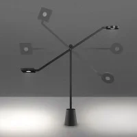 Artemide Equilibrist LED Adjustable Double Table Lamp By Jean