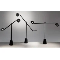 Artemide Equilibrist LED Adjustable Double Table Lamp By Jean