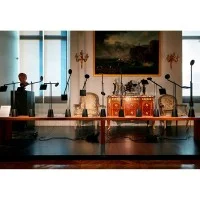 Artemide Equilibrist LED Adjustable Double Table Lamp By Jean