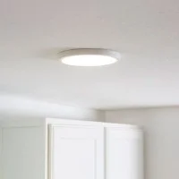 Lampo KIT Cornice Bianca Per Pannello Tondo 240mm LED Montaggio Lampo KIT Cornice Bianca Per Pannello Tondo 240mm LED Montaggio