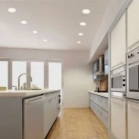 Lampo Faro LED Rotondo Da Incasso SYDNEY UGR19 28W 232mm Anti