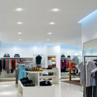 Lampo Recessed Round Downlight LED SYDNEY UGR19 28W 232mm