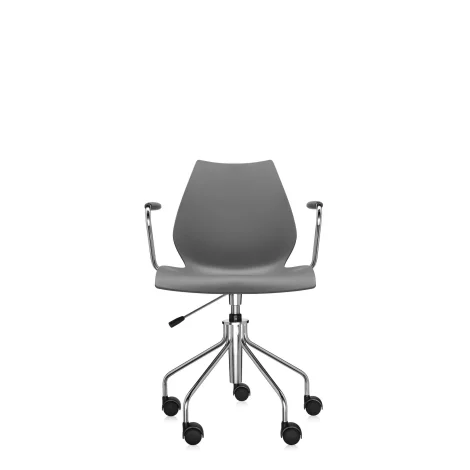 Kartell Maui sedia girevole con rotelle