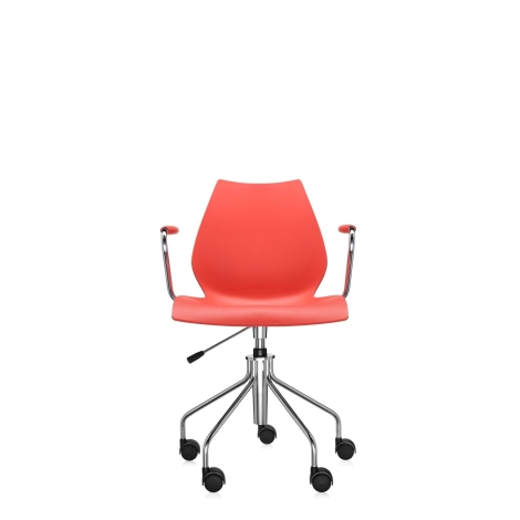 Kartell Maui sedia girevole con rotelle