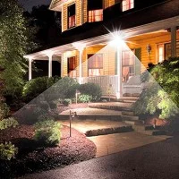 Lampo Faro FLAT da Esterno LED TRICOLORE 50W 3000K/4000K/6000K