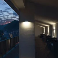 Ares Midna Bidirezionale LED 18W Lampada Parete Esterno IP65