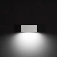 Ares Midna Monodirezionale LED 8W Lampada Parete Esterno IP65