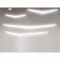 Artemide Mouette LED 80W Asimmetrica Lampada a Sospensione