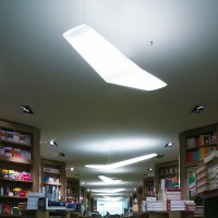 Artemide Mouette LED 80W Asimmetrica Lampada a Sospensione