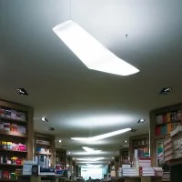 Artemide Mouette LED 80W Asimmetrica Lampada a Sospensione