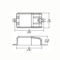 TCI Alimentatore LED 240V BULL 9W 250mA In Corrente Continua