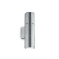 Ideal GUN AP2 Small GU10 Cylinder IP44 Round Wall Lamp