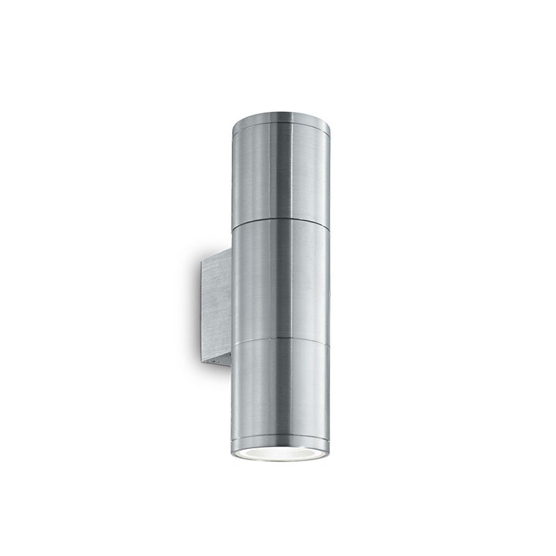 Ideal Lux GUN AP2 Small Lampada GU10 Cilindro IP44 Tondo Da