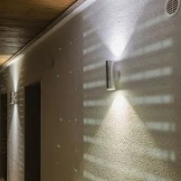 Ideal Lux GUN AP2 Small Lampada GU10 Cilindro IP44 Tondo Da