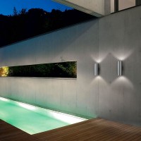 Ideal Lux GUN AP2 Small Lampada GU10 Cilindro IP44 Tondo Da