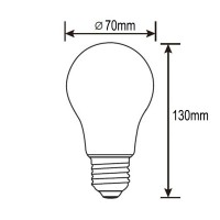 Flos Lampadina LED Opalina E27 10W 965lm A70 220-240V 2700K