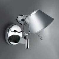 Artemide Tolomeo Faretto E27 Wall Lamp with switch By Michele