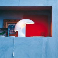Flos Biagio Lampada da Tavolo E27 70W Marmo Bianco Design Tobia