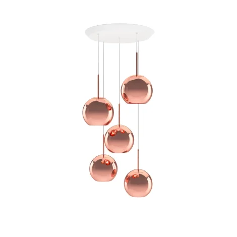 Tom Dixon Copper Round System suspension lamp