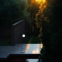 Flos IC F2 Outdoor Floor Lamp Garden By Michael Anastassiades