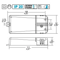 TCI Alimentatore LED 220-240V DC MINI JOLLY 20 MD IGBT-TRIAC
