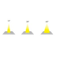 Beneito Faure ASTON 20W URG19 SWITCH LED Tricolor Proiettore da