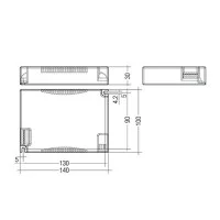 Tridonic LED Driver LCA 100W 1100–2100mA one4all C PRE Dimmable