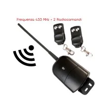 Duralamp Ricevitore + 2 Telecomandi per Controllo Lampade PAR56